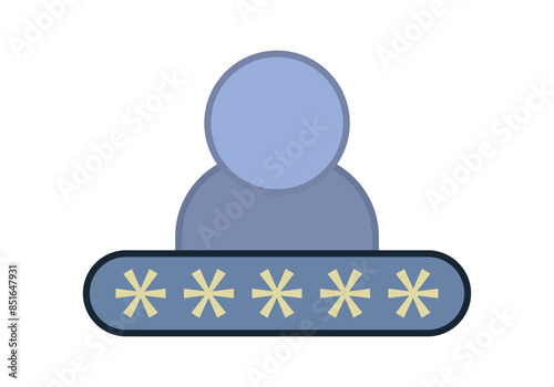 Perfil de usuario con clave o contraseña de la cuenta