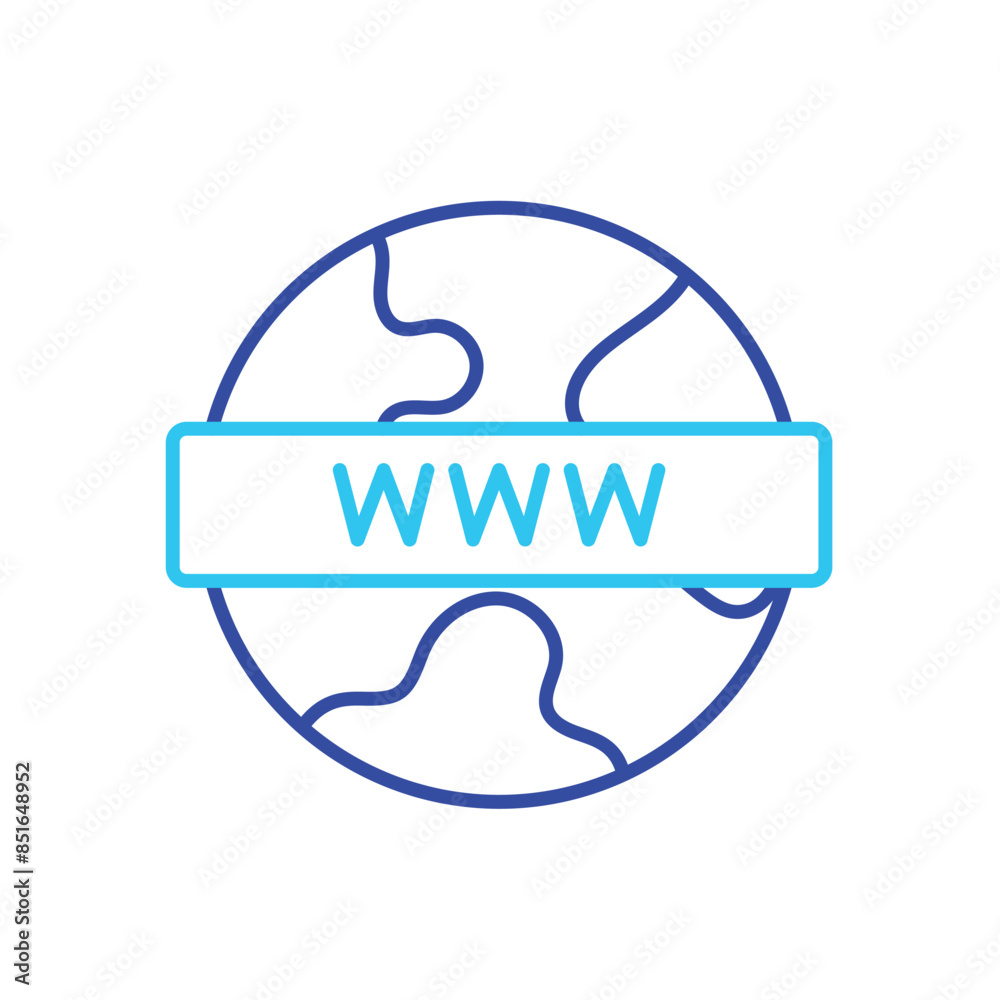 Internet vector icon Internet vector icon