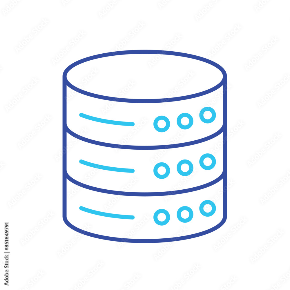 Database vector icon Database vector icon