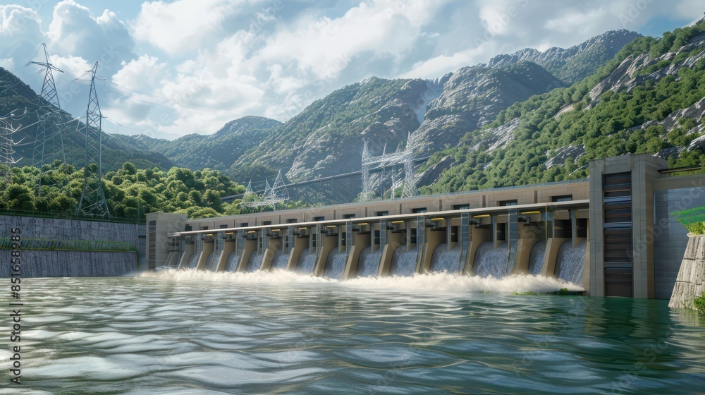 hydroelectric power plant with advanced technology and sustainable practices hydroelectric power plant with advanced technology and sustainable practices