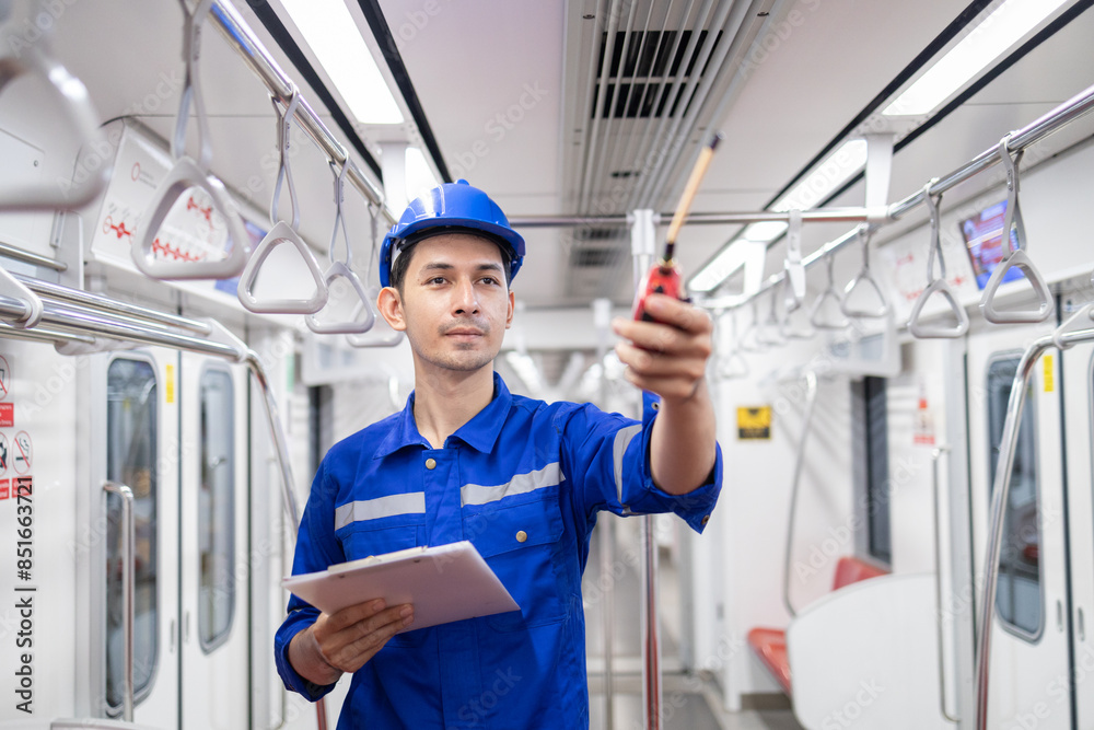 Portrait of a maintenance engineer Portrait of a maintenance engineer