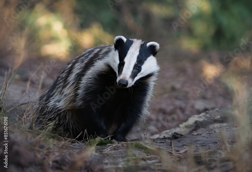 A Badger in the wild