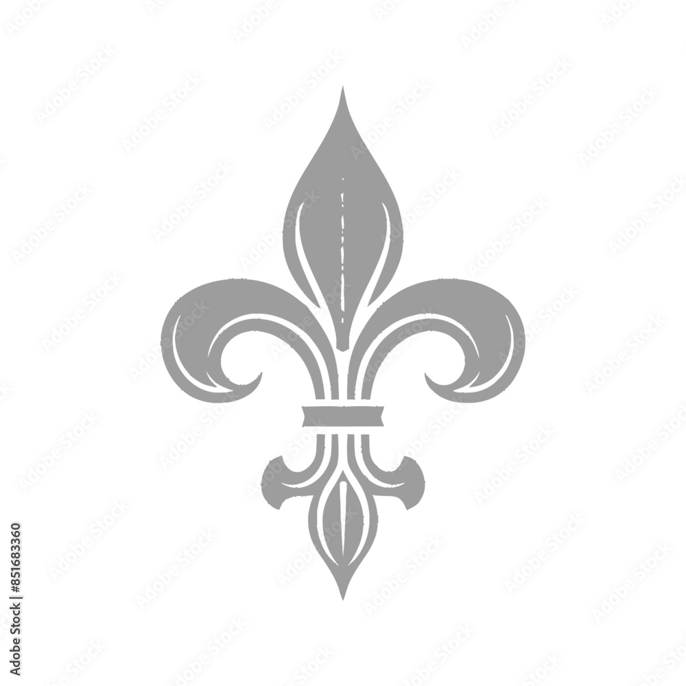 silhouette fleur de lis black color only silhouette fleur de lis black color only