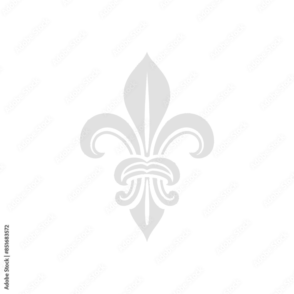 silhouette fleur de lis black color only silhouette fleur de lis black color only