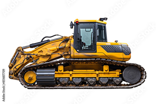 Versatile Blade Dozer Icon Isolated on Transparent Background PNG Format