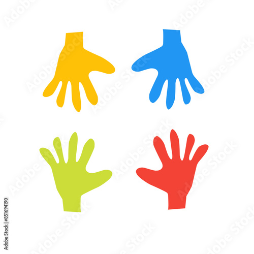 autism hand logo