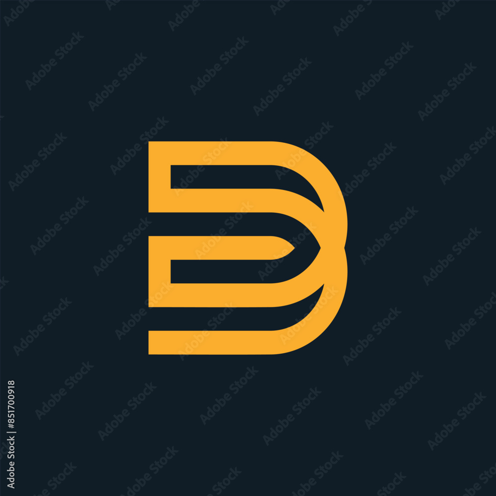 Abstract letter logo design. Flat vector logo design template Abstract letter logo design. Flat vector logo design template
