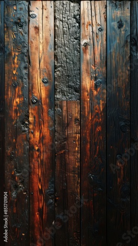 Wallpaper Mural Dark Wood Wall Texture Background Torontodigital.ca
