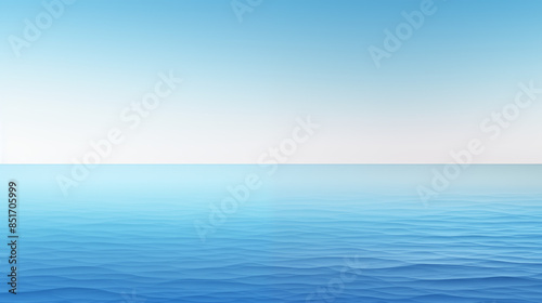 Wallpaper Mural Vast Blue Ocean with Calm Waters and Clear Sky Torontodigital.ca