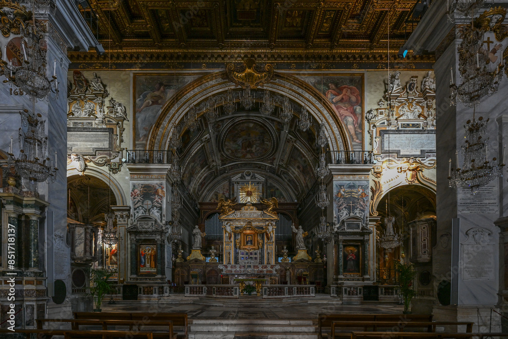 Fototapeta premium Church of Santa Maria - Aracoeli, Rome, Italy