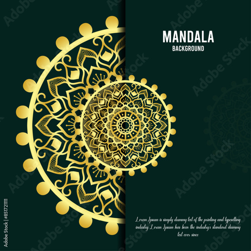 abstract mandala background