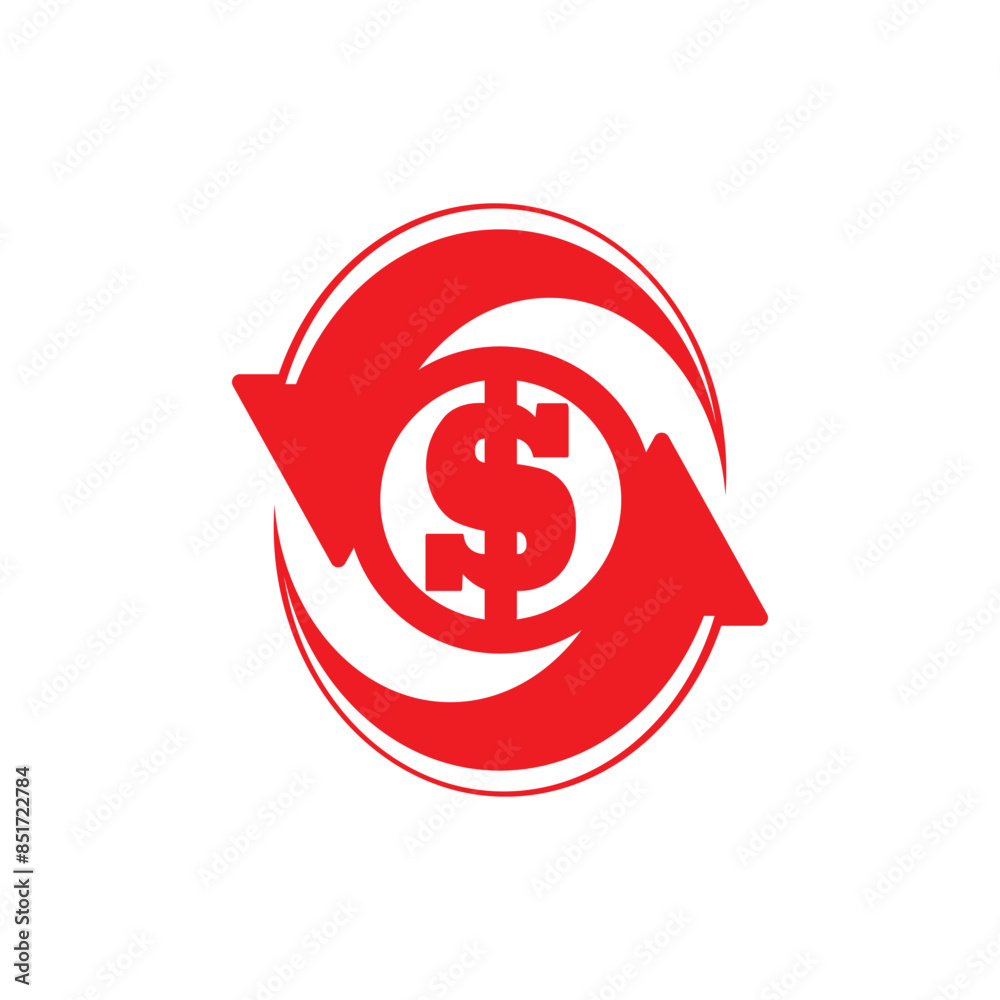 Business Trading logo vector flat design template Business Trading logo vector flat design template
