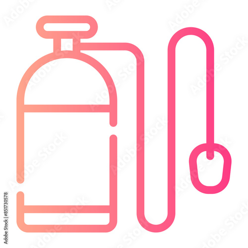 oxygen gradient icon