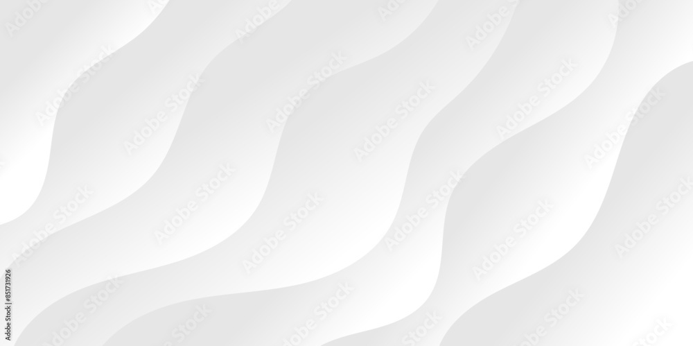 Abstract white and light gray wave modern soft luxury texture with smooth and clean vector subtle background illustration. Abstract white and light gray wave modern soft luxury texture with smooth and clean vector subtle background illustration.