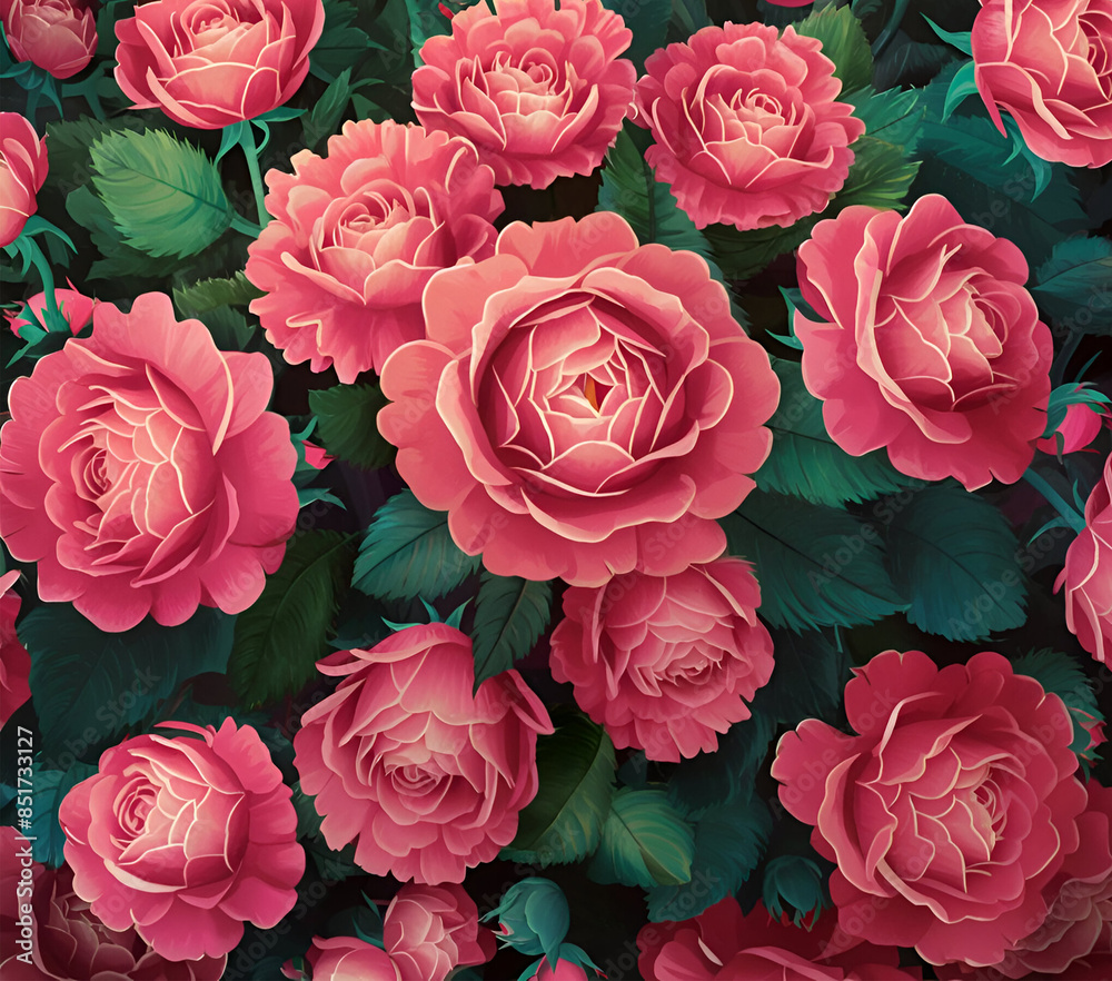 Floral background design Floral background design