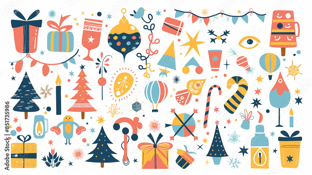 Icons Set for Celebrate good times