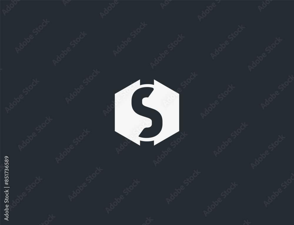 Elegant Letter S Logo Design. Letter Logo Design - Modern Logo, Monogram, Initial Branding, and Business Identity Vector Graphic Elegant Letter S Logo Design. Letter Logo Design - Modern Logo, Monogram, Initial Branding, and Business Identity Vector Graphic