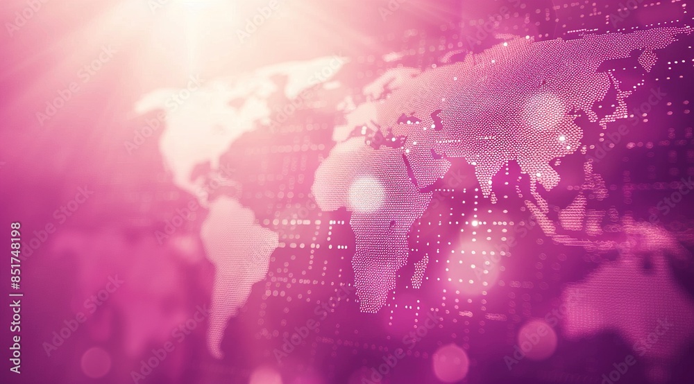 Obraz premium world map background