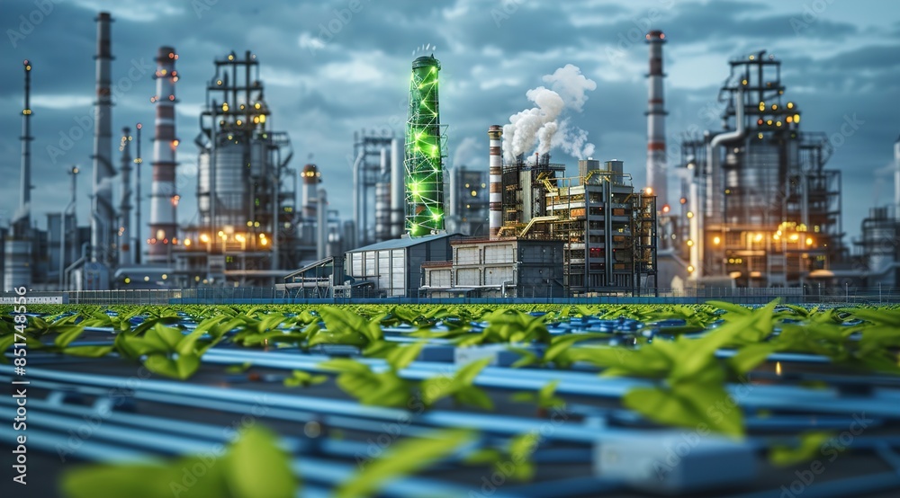 Fototapeta premium oil drilling rig