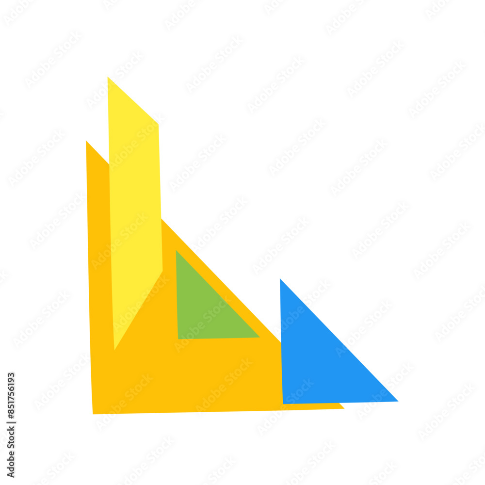 Geometric Border Corner Shape Geometric Border Corner Shape