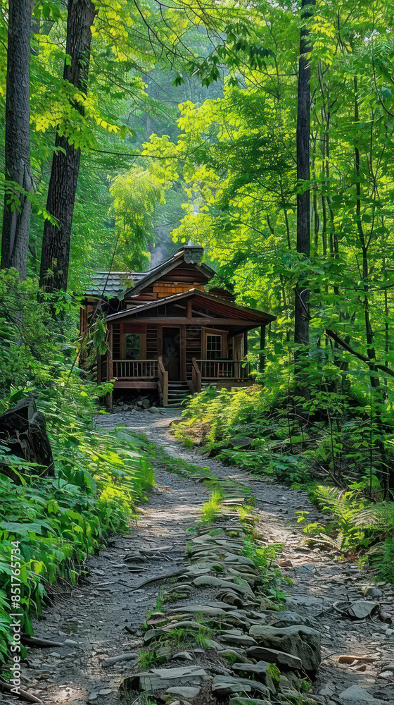 Serene Cabin Retreat A Storybook Hideaway in the Lush Forest, Ideal for a Tranquil Escape, Nature Lovers, and Unwinding Surrounded by Peaceful, Verdant Scenery Serene Cabin Retreat A Storybook Hideaway in the Lush Forest, Ideal for a Tranquil Escape, Nature Lovers, and Unwinding Surrounded by Peaceful, Verdant Scenery
