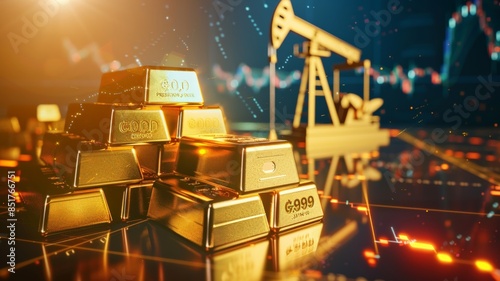 Factors affecting gold prices, oil prices.Oil prices are important. But the price of gold is very important.