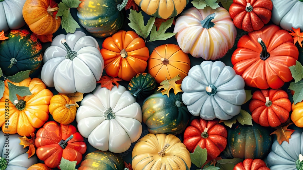 pumpkins watercolor art pattern pumpkins watercolor art pattern