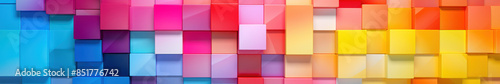 Vibrant Abstract Pantone Color Composition. Dynamic Digital Artwork
