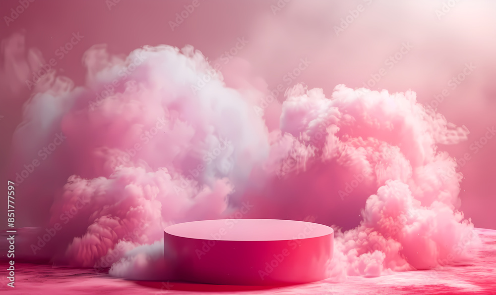 pink, booth, building, base, promotion, background pink, booth, building, base, promotion, background