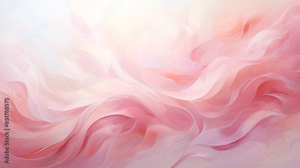 Abstract pink and white flowing wave background Abstract pink and white flowing wave background