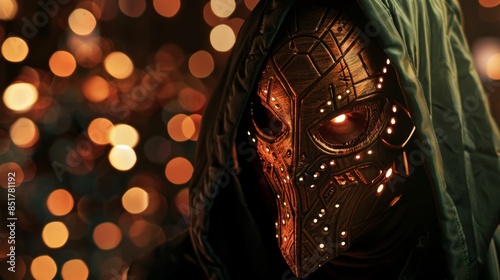 The Hooded Mask with Lights photo