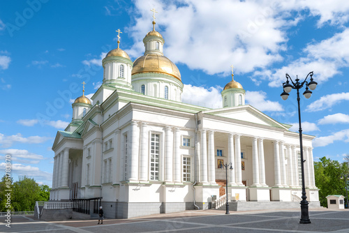 Bild auf Leinwand Spassky Cathedral on a sunny May day. Penza, Russia