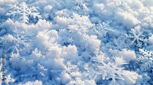 Snowflake pattern wallpaper © pixelwallpaper