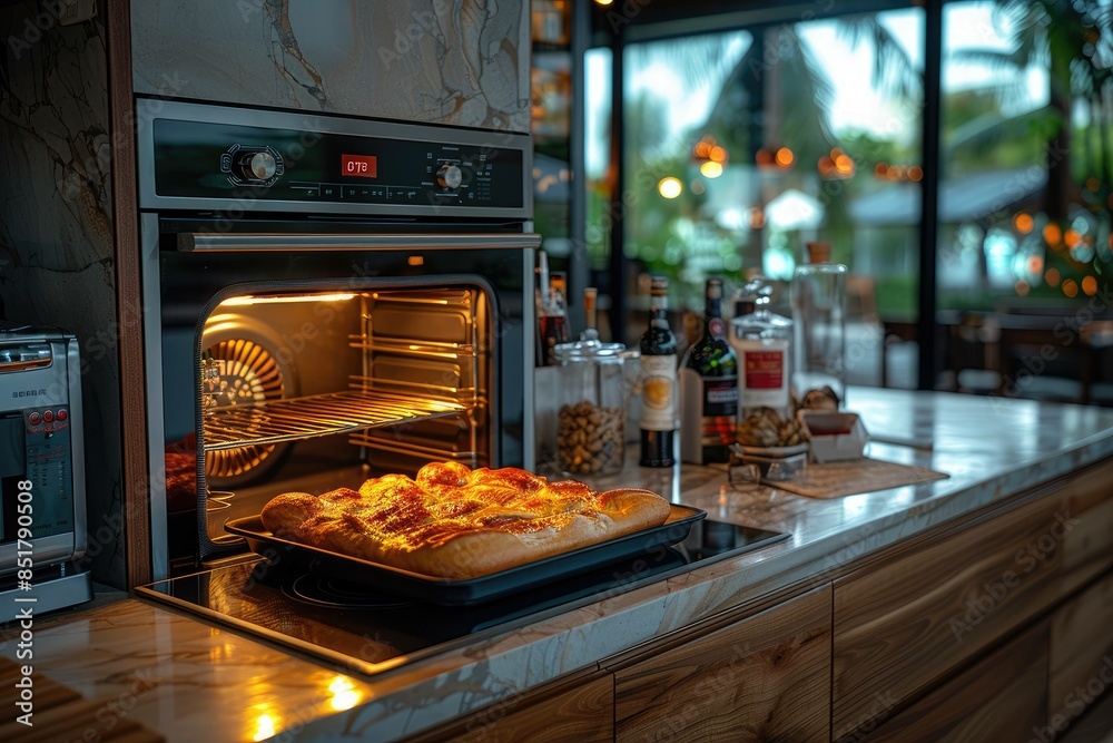 modern kitchen with oven advertising photography modern kitchen with oven advertising photography