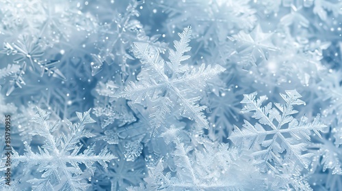 Snowflake pattern wallpaper © pixelwallpaper