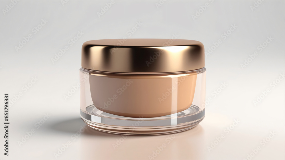cosmetic cream jar glass container white background png cosmetic cream jar glass container white background png