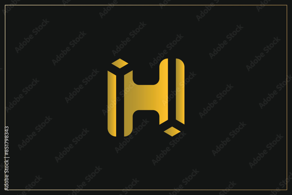 H Letter trademark brand logo H Letter trademark brand logo