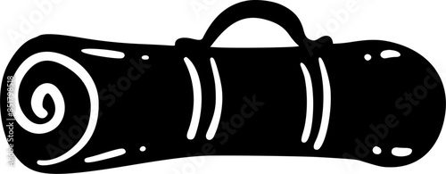 Hand drawn camping elements. Perfect for prints, poster, trip, travel card. Doodle vector illustration. Tent
