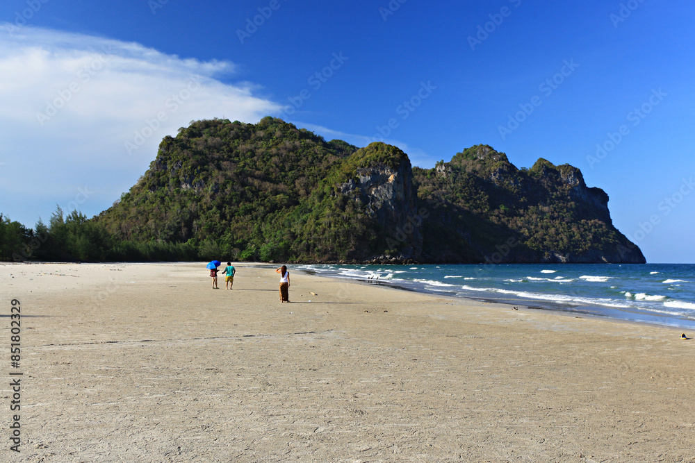 Scenic of Thung Yang Beach, Pathio District, Chumphon Province, Thailand Scenic of Thung Yang Beach, Pathio District, Chumphon Province, Thailand
