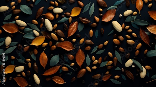 A collection of autumn leav...
