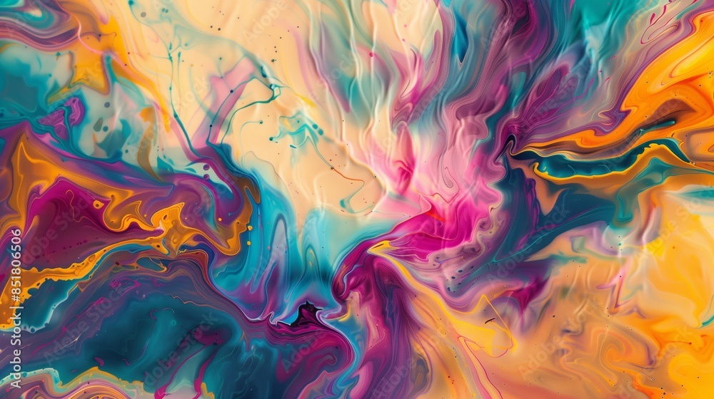 Mesmerizing Fluid Art Creation Mesmerizing Fluid Art Creation