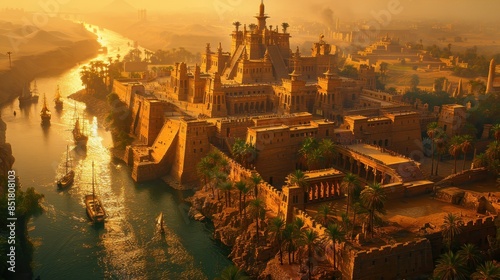 Capital of Babylonian Empire Ancient city 