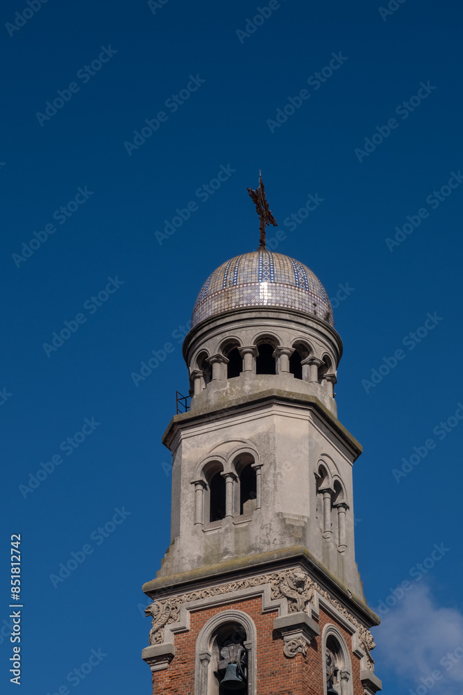 Parish of Our Lady of the Sacred Heart, located in the Punta Carretas area, in Montevideo. Catholic Church. Parish of Our Lady of the Sacred Heart, located in the Punta Carretas area, in Montevideo. Catholic Church.