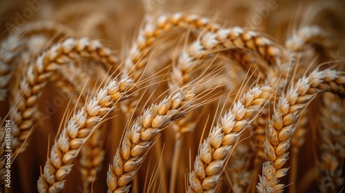 field of wheat HD 8K wallpaper Stock Photographic Image 