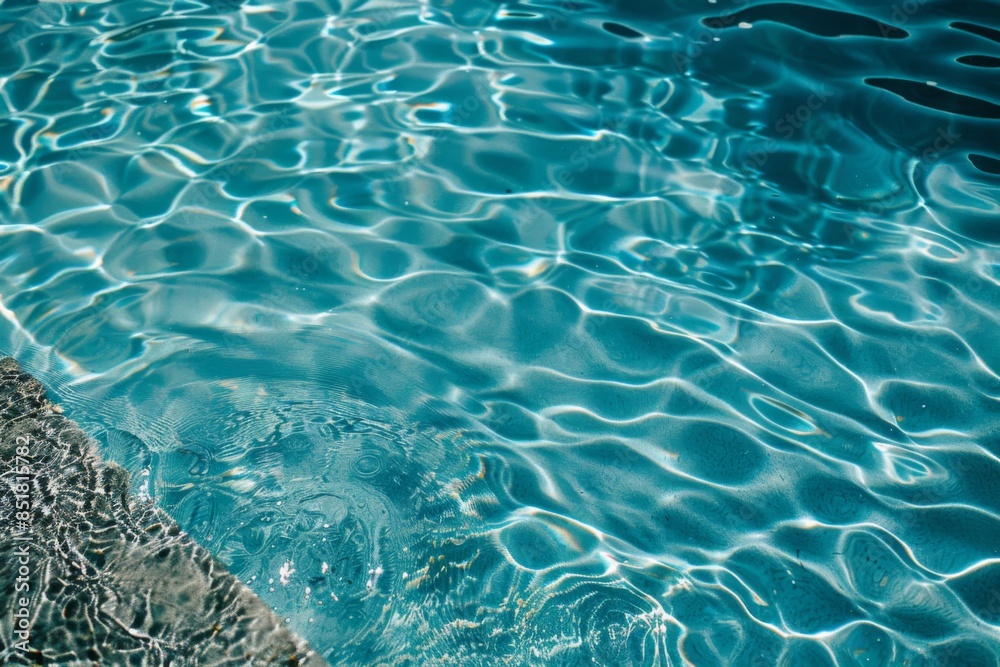 Dive into the crystal-clear waters of this inviting pool, surrounded by lush greenery and warm sunshine. The perfect spot to relax and unwind. Dive into the crystal-clear waters of this inviting pool, surrounded by lush greenery and warm sunshine. The perfect spot to relax and unwind.