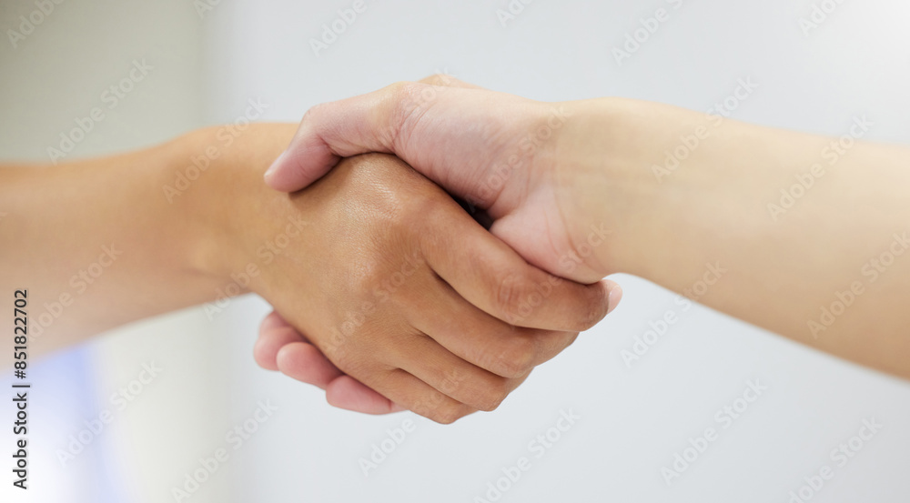 People, handshake and hand gesture together in office, agreement and introduction for partnership deal. Collaboration, support and welcome or thank you for teamwork, onboarding and trust consultation People, handshake and hand gesture together in office, agreement and introduction for partnership deal. Collaboration, support and welcome or thank you for teamwork, onboarding and trust consultation