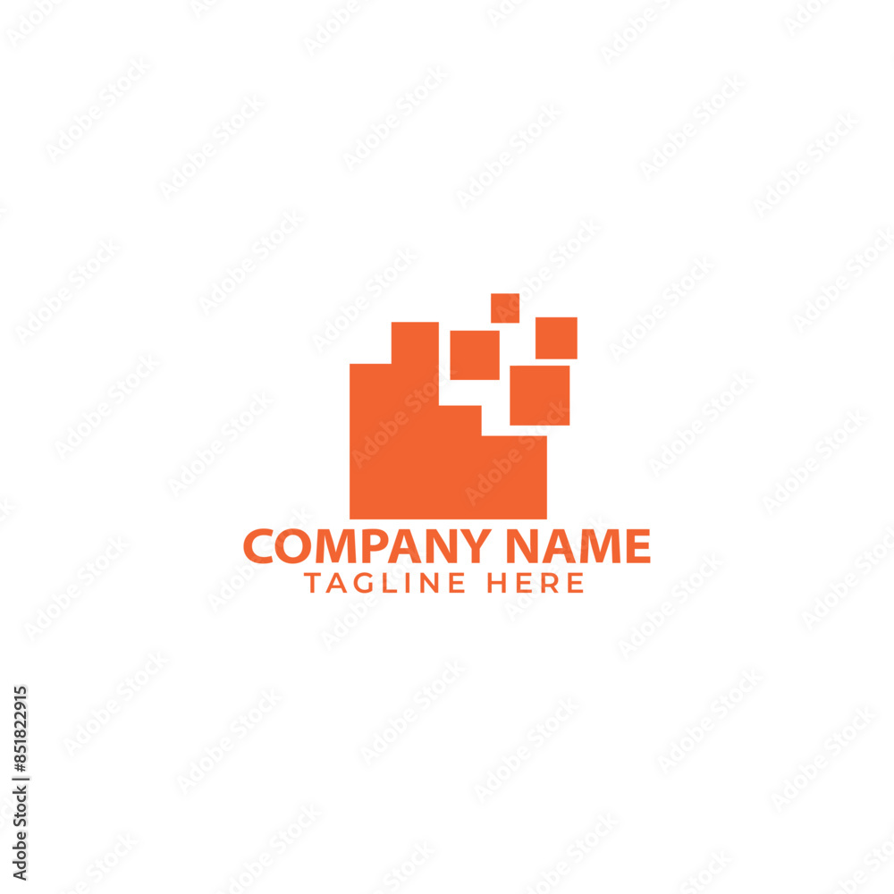 Obraz premium technology logo design vector template 