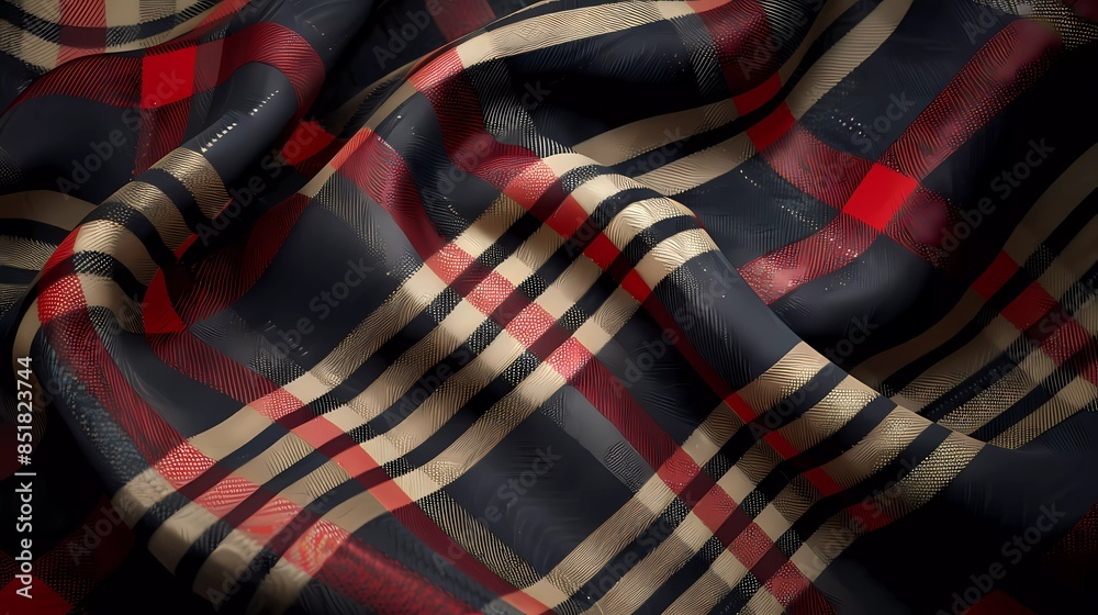 Classic Checkered Pattern: Timeless Fabric Design for Backgrounds Classic Checkered Pattern: Timeless Fabric Design for Backgrounds