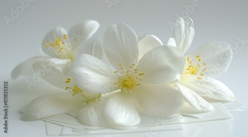 white flowers in a vase