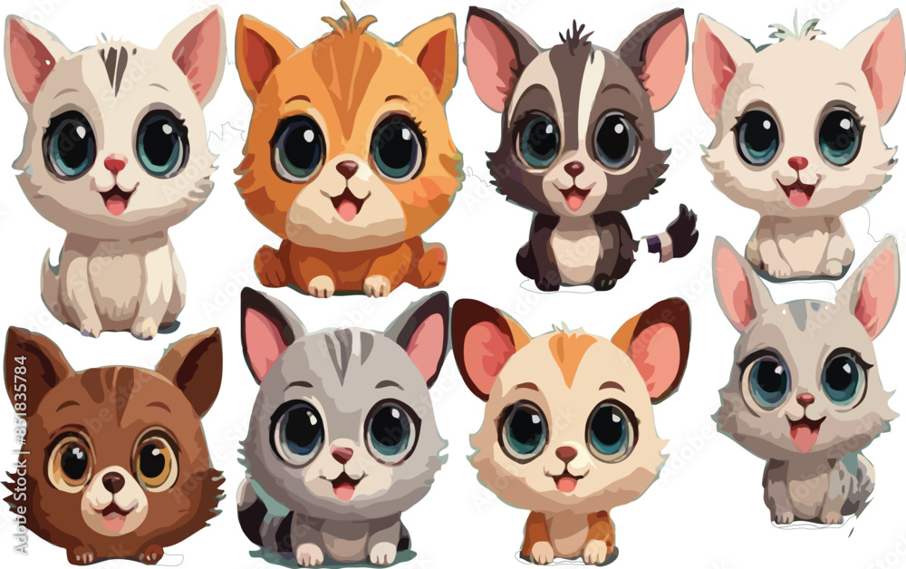 set of animals set of animals